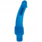 VIBRATORE REALISTICO PUZZLING JELLY 24 x 4,5  cm - blu
